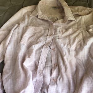 Calvin Klein Pink Button Up